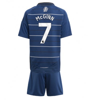 Aston Villa John McGinn #7 Tredje Kläder Barn 2024-25 Kortärmad (+ Korta byxor)